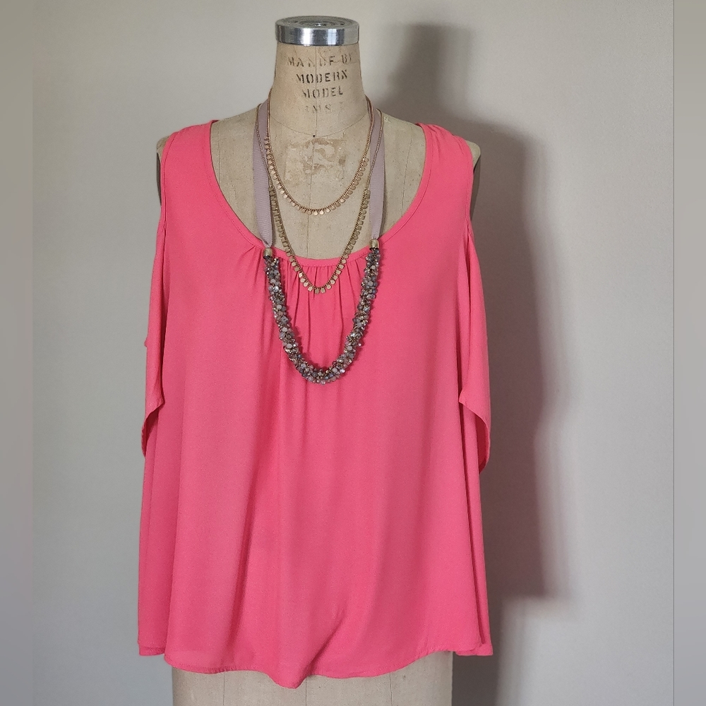 Hot Neon Pink top